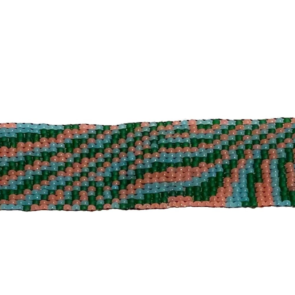 Optical Illusion Beaded Bracelet